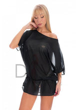 Load image into Gallery viewer, Beachwear Mirtylla Caftana Negro