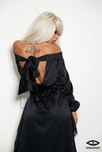 Load image into Gallery viewer, Blusa(Cinturon Incluido) Mexton 6703 Negro