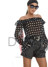 Load image into Gallery viewer, Blusa Mexton 6628 Negro