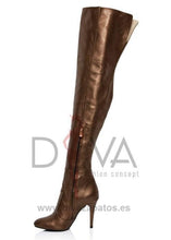 Load image into Gallery viewer, Botas de cuero Joyas Eva