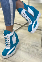 Load image into Gallery viewer, Botines Geno Del Tu Giada Azules
