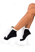 Load image into Gallery viewer, Botines Geno Del Tu Luana Black&amp;White