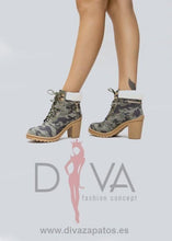 Load image into Gallery viewer, Botines Urban Aitana Army