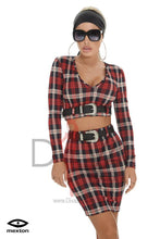 Load image into Gallery viewer, Conjunto(Cinturones Incluidos) Mexton 6619 Rojo