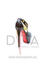 Load image into Gallery viewer, Sandalias Geno Del Tu Jasmine Black