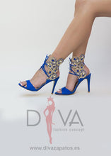 Load image into Gallery viewer, Sandalias Urban Ciber Azules
