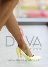 Load image into Gallery viewer, Tacones Lavas Amarillos 2