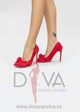 Load image into Gallery viewer, Tacones Urban Lary Rojos