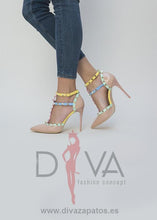 Load image into Gallery viewer, Tacones Urban Marlina Nude