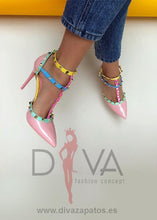 Load image into Gallery viewer, Tacones Urban Marlina Rosa