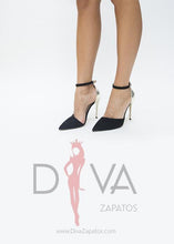 Load image into Gallery viewer, Tacones Urban Minfo Dorados
