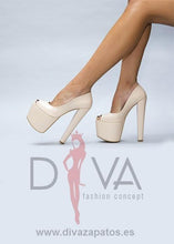 Load image into Gallery viewer, Tacones Urban Rosita Beige