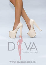 Load image into Gallery viewer, Tacones Urban Rosita Beige