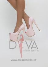 Load image into Gallery viewer, Tacones Urban Sandy Rosa