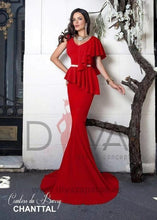 Load image into Gallery viewer, Vestido Chanttal R2870 Rojo