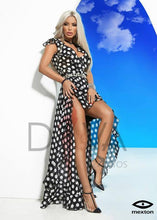 Load image into Gallery viewer, Vestido(Cinturon Incluido) Mexton 6435 Negro