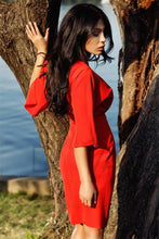 Load image into Gallery viewer, Vestido de tres cuartos marca Atmosphere Rn2029
