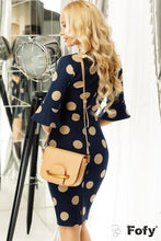 Load image into Gallery viewer, Vestido Fofy R990 Azul-Marino