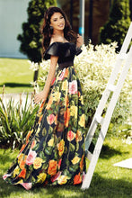 Load image into Gallery viewer, Vestido largo con estampado floral Atmosphere RN1810