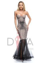 Load image into Gallery viewer, Vestido largo marca BBY RL033