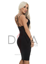 Load image into Gallery viewer, Vestido Mexton 6604 Negro