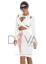 Load image into Gallery viewer, Vestido Mexton 6614 Blanco