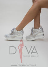 Load image into Gallery viewer, Zapatillas Urban Bancok Plateados
