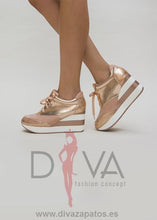 Load image into Gallery viewer, Zapatillas Urban Bancok Rosas