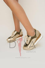 Load image into Gallery viewer, Zapatillas Urban Mazet Doradas