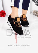 Load image into Gallery viewer, Zapatillas Urban Peplan Negros