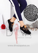 Load image into Gallery viewer, Zapatillas Urban Peplan Negros