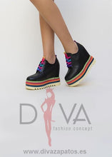 Load image into Gallery viewer, Zapatillas Urban Piogo Negros