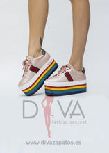 Load image into Gallery viewer, Zapatillas Urban Unico Rosas